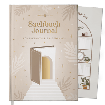 Sachbuchjournal mit Poster - für 40 Bücher
